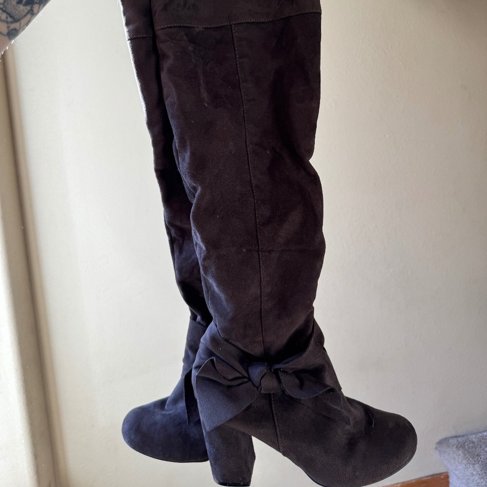 Knee high boots